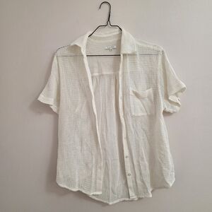 White Mesh Shirt
